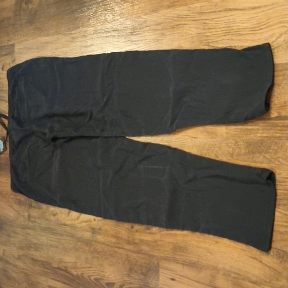 Hudson Black NWT Rolled Cuff Track Trousers WWW - Picture 5 of 7